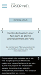 Mobile Screenshot of centre-epilation-laser-paris.fr